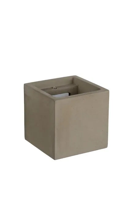 GIPSY-Applique murale cubique Plâtre H11.5cm -