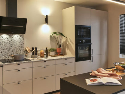 Façade de tiroir de cuisine Vienne lin mat H.12.5 x l.59.7 cm