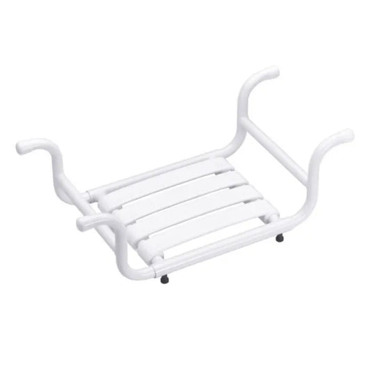 Siège de baignoire PMR PELLET aluminium époxy blanc