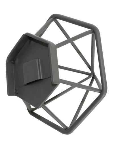 Patère à visser gris / argent Steel