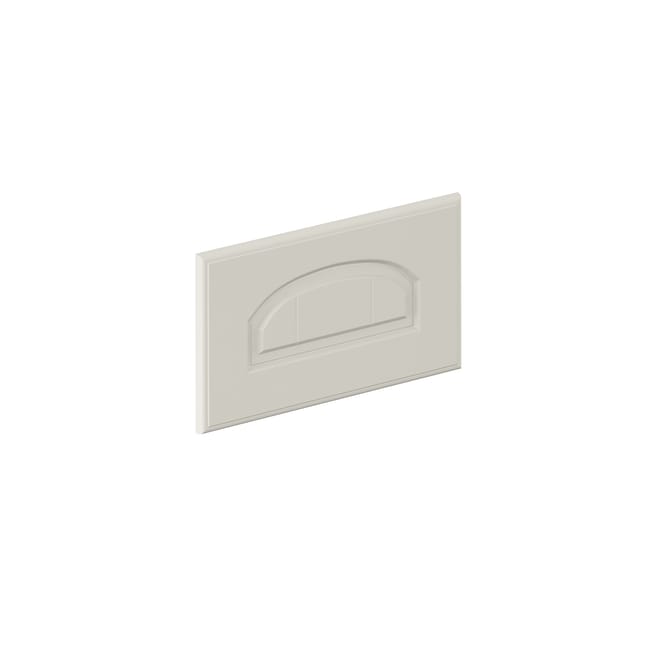 Façade de tiroir de cuisine Oléron chanvre mat H.25.3 x l.44.7 cm