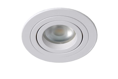 Lucide TUBE - Spot encastrable - Ø 9,2 cm - 1xGU10 - Blanc