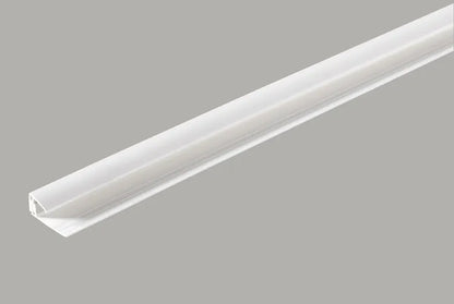 Profil de départ et finition pour lambris pvc DUMAPLAST Profil de départ blanc 2