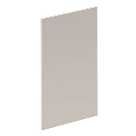 Porte de cuisine Venise 2 taupe mat H.76.7 x l.44.7 cm