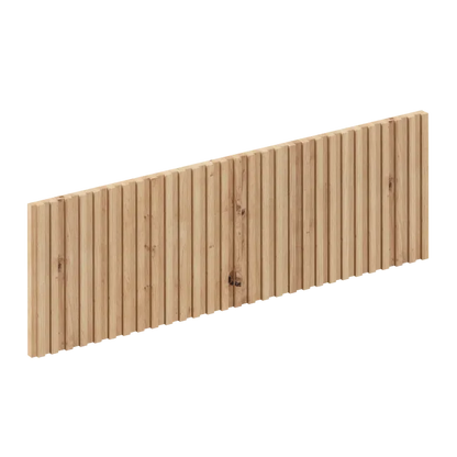 Façade de tiroir de cuisine Sapporo effet chêne mat H.25.3 x l.79.7 cm