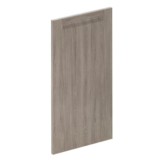 Porte de cuisine Evora effet chêne grisé mat H.76.5 x l.39.7 cm