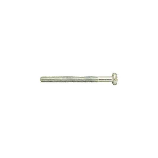 Vis métaux tête cylindrique empreinte Phillips acier zingué entièrement filetées, Ø 5 mm, longueur 45 mm, boîte de 50