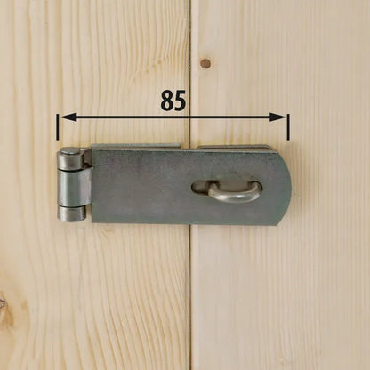 Charnière acier pour porte en bois / pour meuble, L.85 x l.40 mm