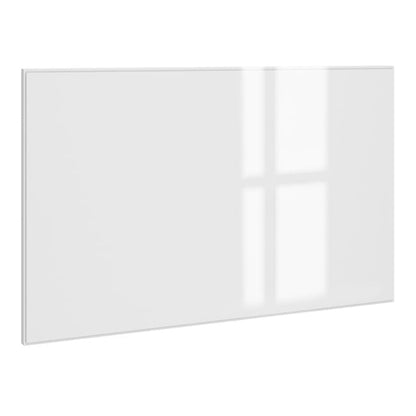 Façade de tiroir de cuisine Helsinki blanc brillant H.38.1 x l.59.7 cm