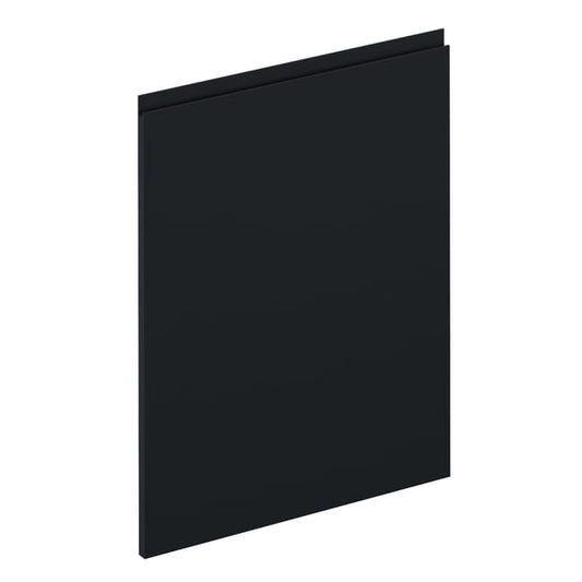Façade de tiroir de cuisine Tokyo noir mat H.76.5 x l.59.7 cm