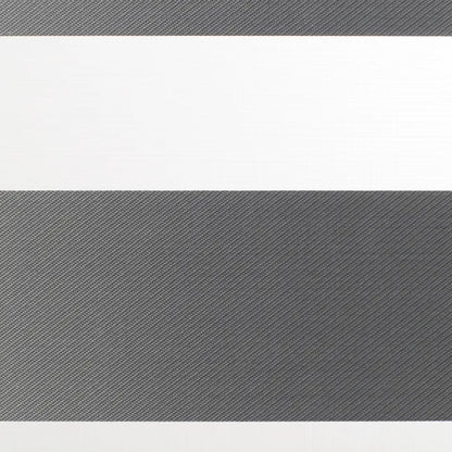 Store enrouleur jour/nuit Québec gris foncé, l.45 x H.160 cm, INSPIRE