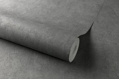 Papier peint intissé Béton mat INSPIRE gris smoke n°1