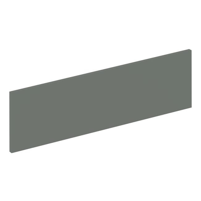 Façade de tiroir de cuisine Vienne gris vert mat H.25.3 x l.89.7 cm