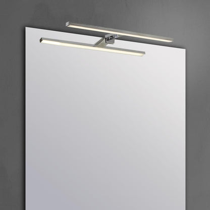 Applique LED salle de bain Slim, L.50 cm 600 lumens blanc neutre, chrome Inspire