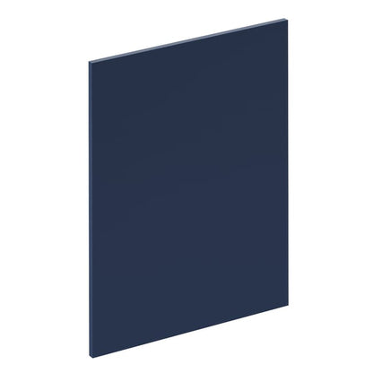 Façade de tiroir de cuisine Venise 2 bleu marine mat H.76.5 x l.59.7 cm