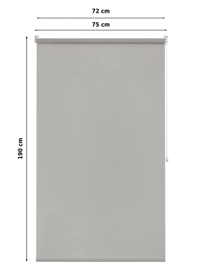 INSPIRE - Store enrouleur screen - l.75 x 190 cm - PEARL - Gris