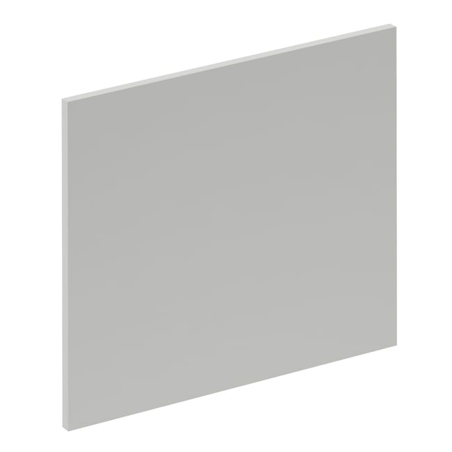 Façade de tiroir de cuisine Vienne gris clair mat H.50.9 x l.59.7 cm