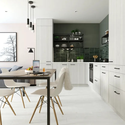 Lame PVC clipsable medio ARTENS Camden bois blanchi