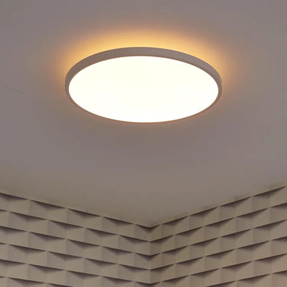 Panneau LED diam 40 cm, 22 W, éclairage indirect, blanc chaud à neutre, blanc