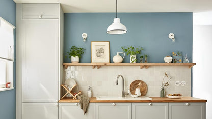 Façade de tiroir de cuisine Newport gris perle mat H.25.3 x l.79.7 cm