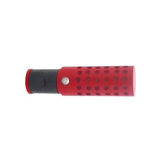 2 embouts pour barre de vitrage, Diam.8 / 10 mm, rouge Design, INSPIRE