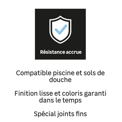 Joint tous types de carrelage et mosaïque AXTON gris clair 2kg