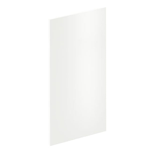 Façade de tiroir de cuisine Sevilla blanc brillant H.76.5 x l.39.7 cm