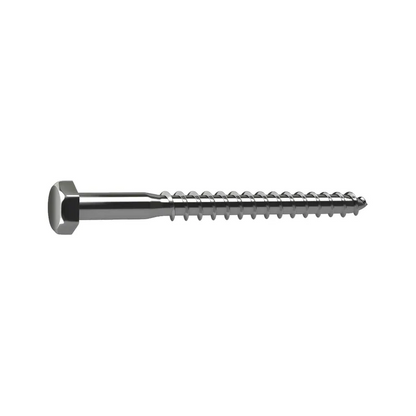 2 vis acier tête 6 pans hex STANDERS, Ø7 x L.70 mm