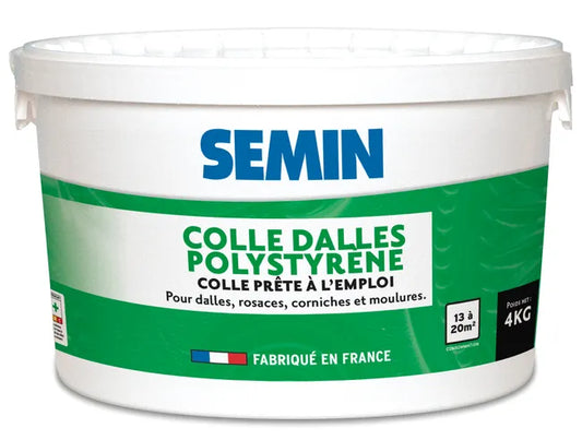 Colle en pâte pour dalles de plafond SEMIN, 4 kg