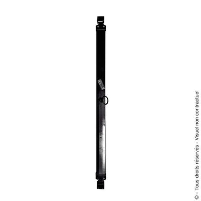 Barre de sécurité pour porte de garage en acier noir, L.73 à 93 cm AFBAT