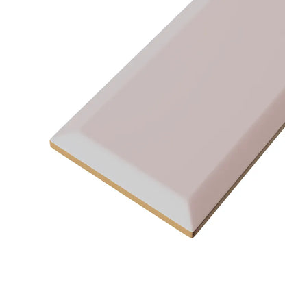 Carrelage mur intérieur effet rose mat Metro l.7.5 x L.15 cm ARTENS