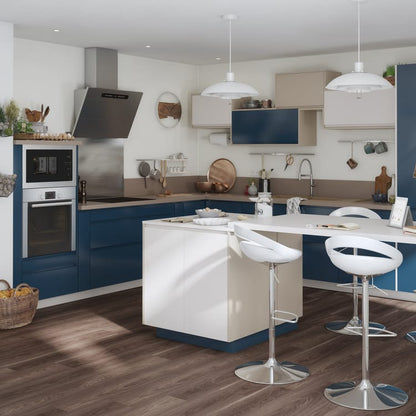 Joue Osaka blanc calcaire brillant H.76.8 x l.36.7 cm