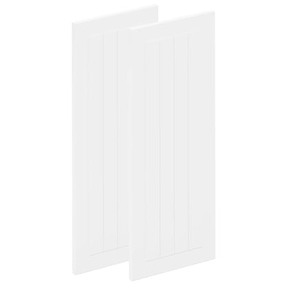 Porte de cuisine Toscane blanc mat H.76.8 x l.29.8 cm