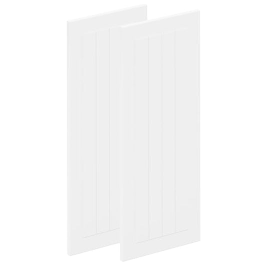 Porte de cuisine Toscane blanc mat H.76.8 x l.29.8 cm