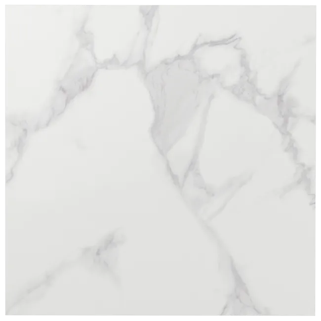 Carrelage effet marbre blanc Pure l.75 x L.75 cm