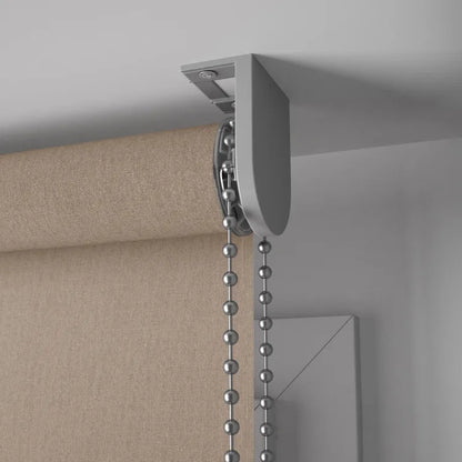 Store enrouleur tamisant Madrid taupe, l.75 x H.250 cm, INSPIRE