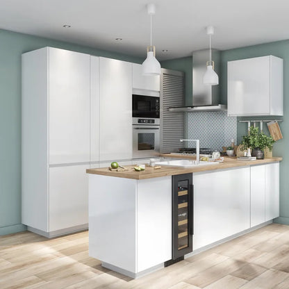 Porte de cuisine Tokyo blanc brillant brillant H.76.5 x l.14.7 cm