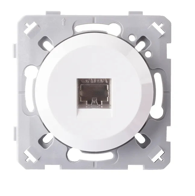 Prise rj45, à assembler Epure, blanc