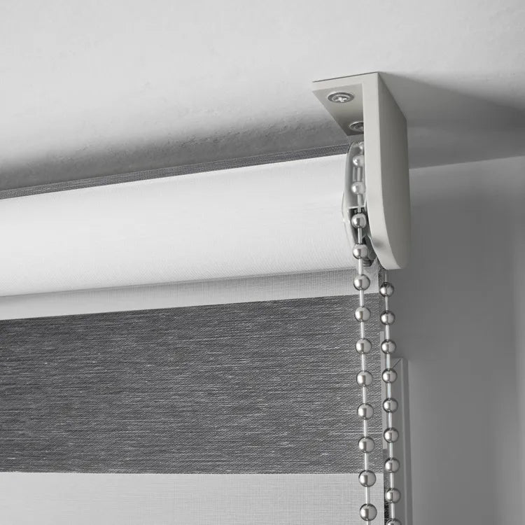 Store enrouleur jour / nuit Authentic anthracite, l.70 x H.190 cm, DECOSOL DELUXE