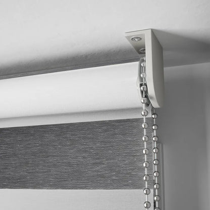 Store enrouleur jour / nuit Authentic anthracite, l.70 x H.190 cm, DECOSOL DELUXE