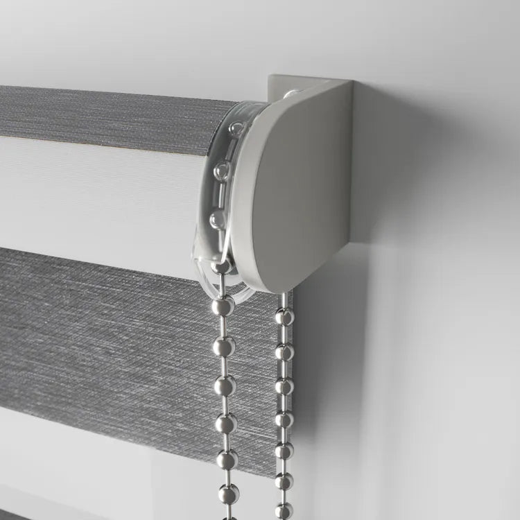 Store enrouleur jour / nuit Authentic anthracite, l.70 x H.190 cm, DECOSOL DELUXE