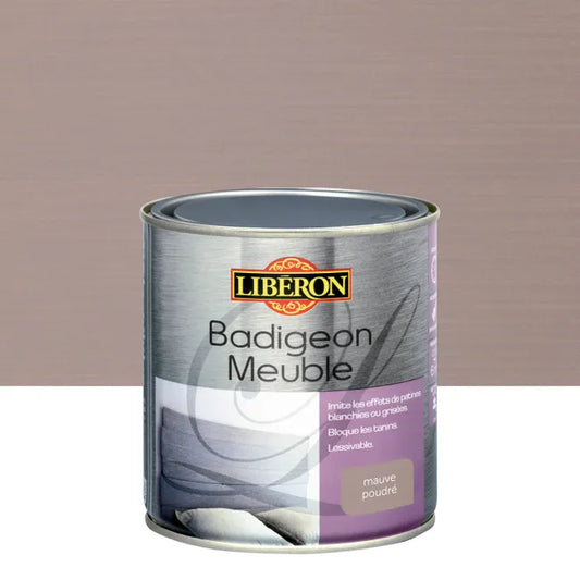 Badigeon Meuble LIBÉRON mauve poudré mat 0.5 l