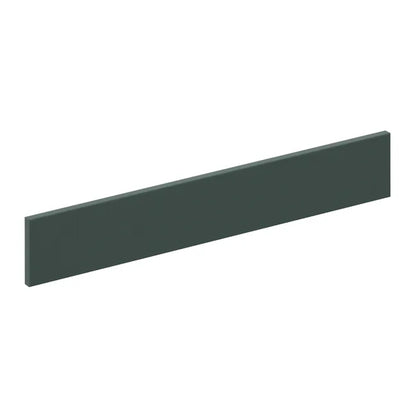 Façade de tiroir de cuisine Chicago vert pétrole mat H.12.5 x l.79.7 cm