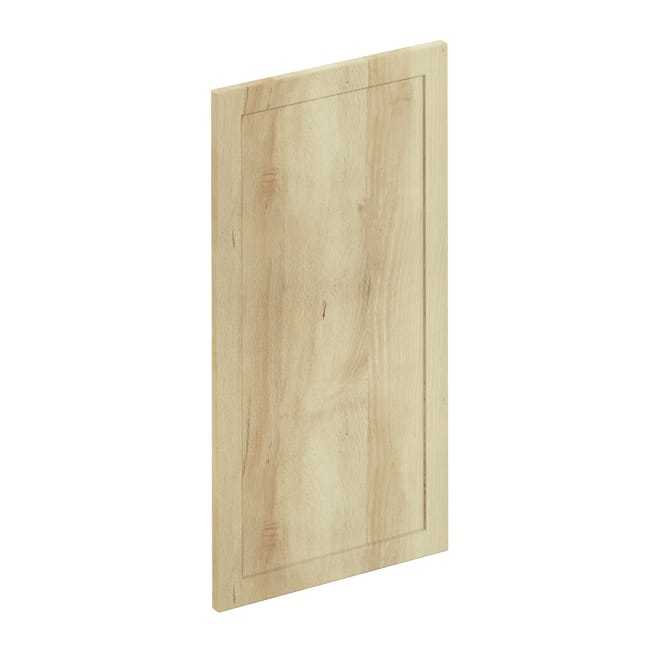 Porte de cuisine Newport effet hêtre mat H.76.8 x l.39.7 cm