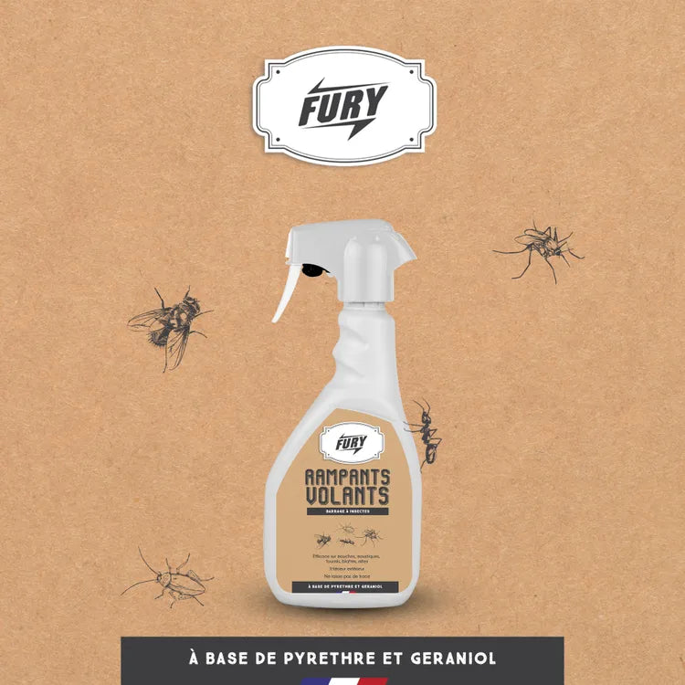 Antirampants et volants pulvérisateur FURY, 500 ml