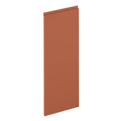 Porte de cuisine Tokyo terracotta mat H.102.1 x l.39.7 cm