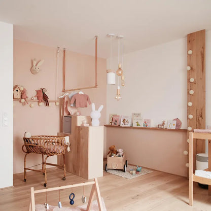 Pavillon à vis E27 métal, 3 sorties, blanc