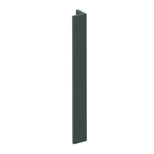 Fileur d'angle Chicago vert pétrole H.76.5 cm x L.9 cm x Ep.19 mm