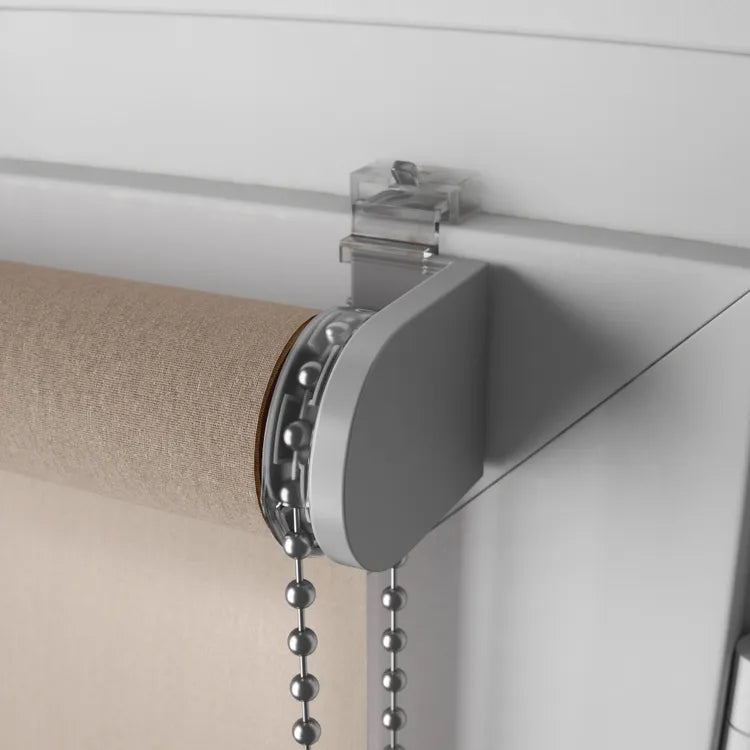 Store enrouleur tamisant Madrid taupe, l.45 x H.160 cm, INSPIRE
