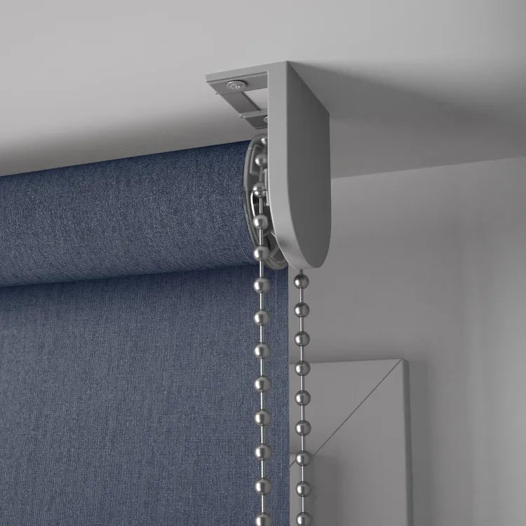 Store enrouleur tamisant Madrid bleu, l.40 x H.160 cm, INSPIRE